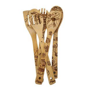 Burned Wooden Spoons The Nightmare Before Christmas Design Cooking Hygnn